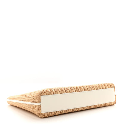 Givenchy Raffia Large G-Pouch Wristlet Natural 4 of 7