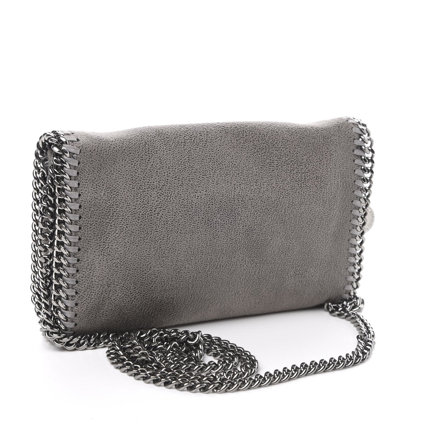 Shaggy Deer Falabella Crossbody Bag Light Grey