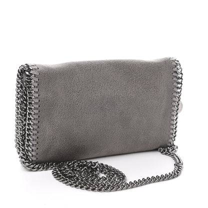 Stella McCartney Shaggy Deer Falabella Crossbody Bag Light Grey 3 of 9