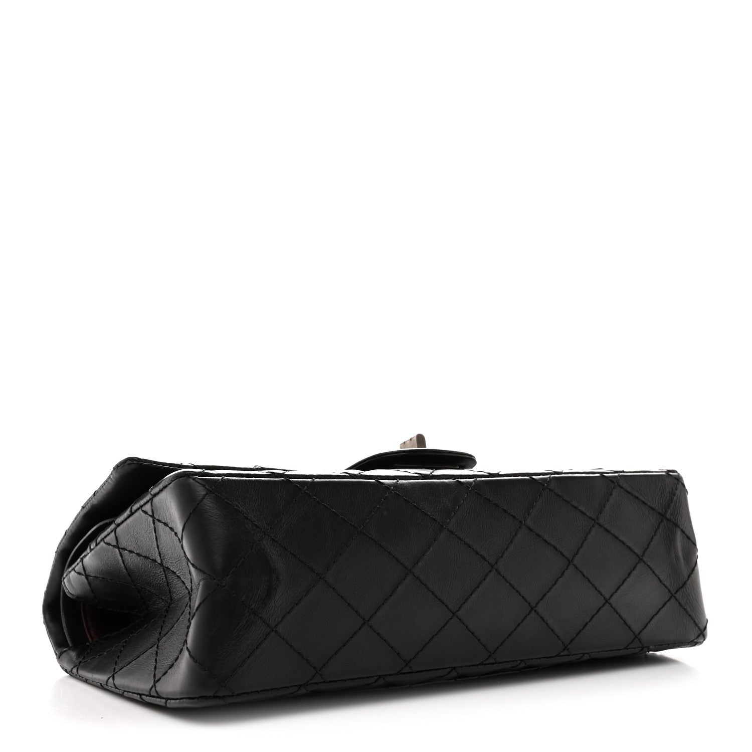 Chanel Aged Calfskin Quilted 2.55 Reissue 225 Flap  Black 4 of 10
