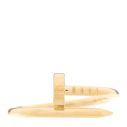 Cartier 18K Yellow Gold Small Juste Un Clou Ring 50 5.25 1 of 5