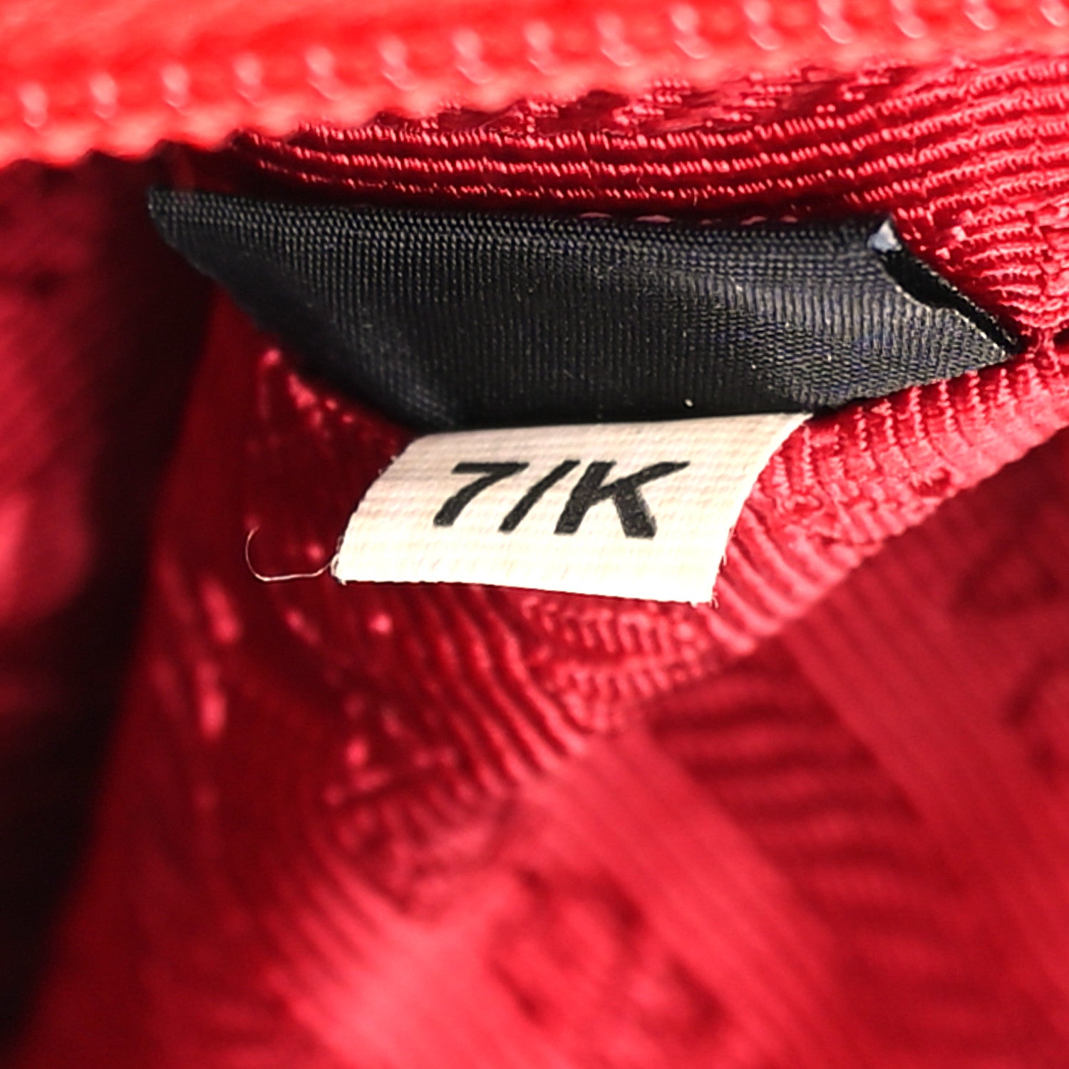 Prada Tessuto Nylon Mini Re-Edition 2000 Bag Rosso 7 of 9
