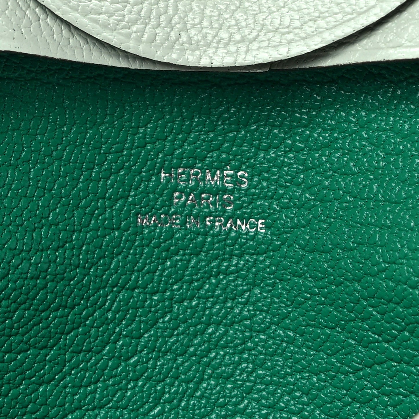 Chevre Mysore Bastia Verso Coin Purse Vert Fizz Menthe