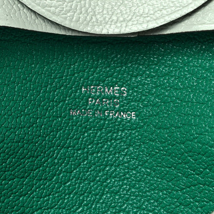 Hermes Chevre Mysore Bastia Verso Coin Purse Vert Fizz Menthe 5 of 7