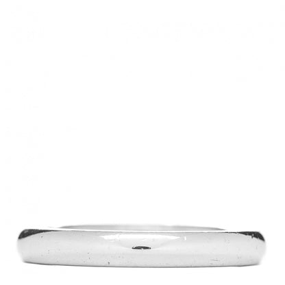 Tiffany Sterling Silver Diamond Elsa Peretti Band Ring 48 4.5 3 of 4
