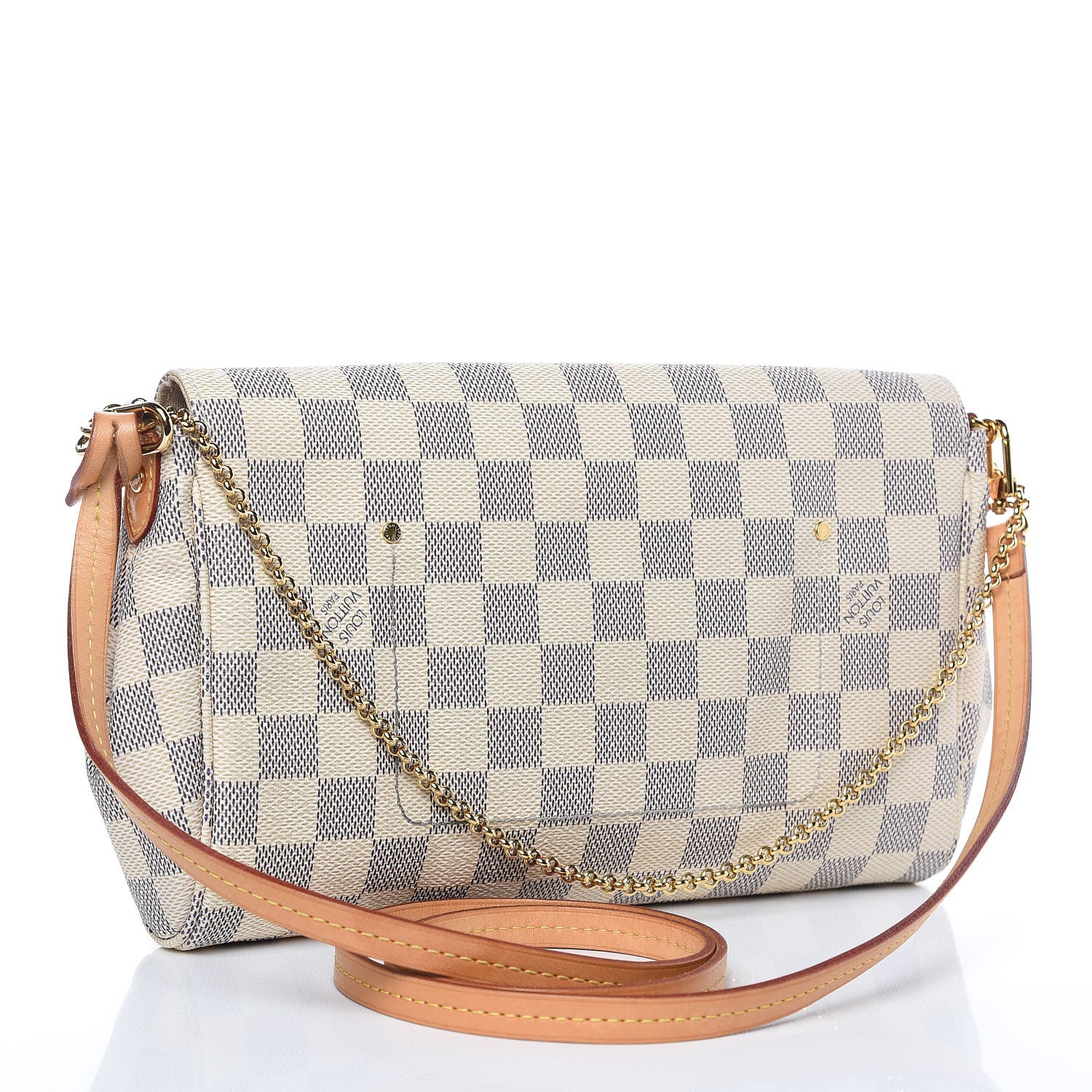 Louis Vuitton Damier Azur Favorite MM 3 of 13
