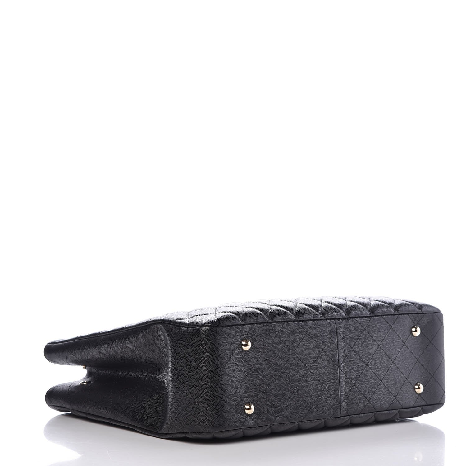Chanel Caviar Quilted Large Shopping Tote Black 4 of 8