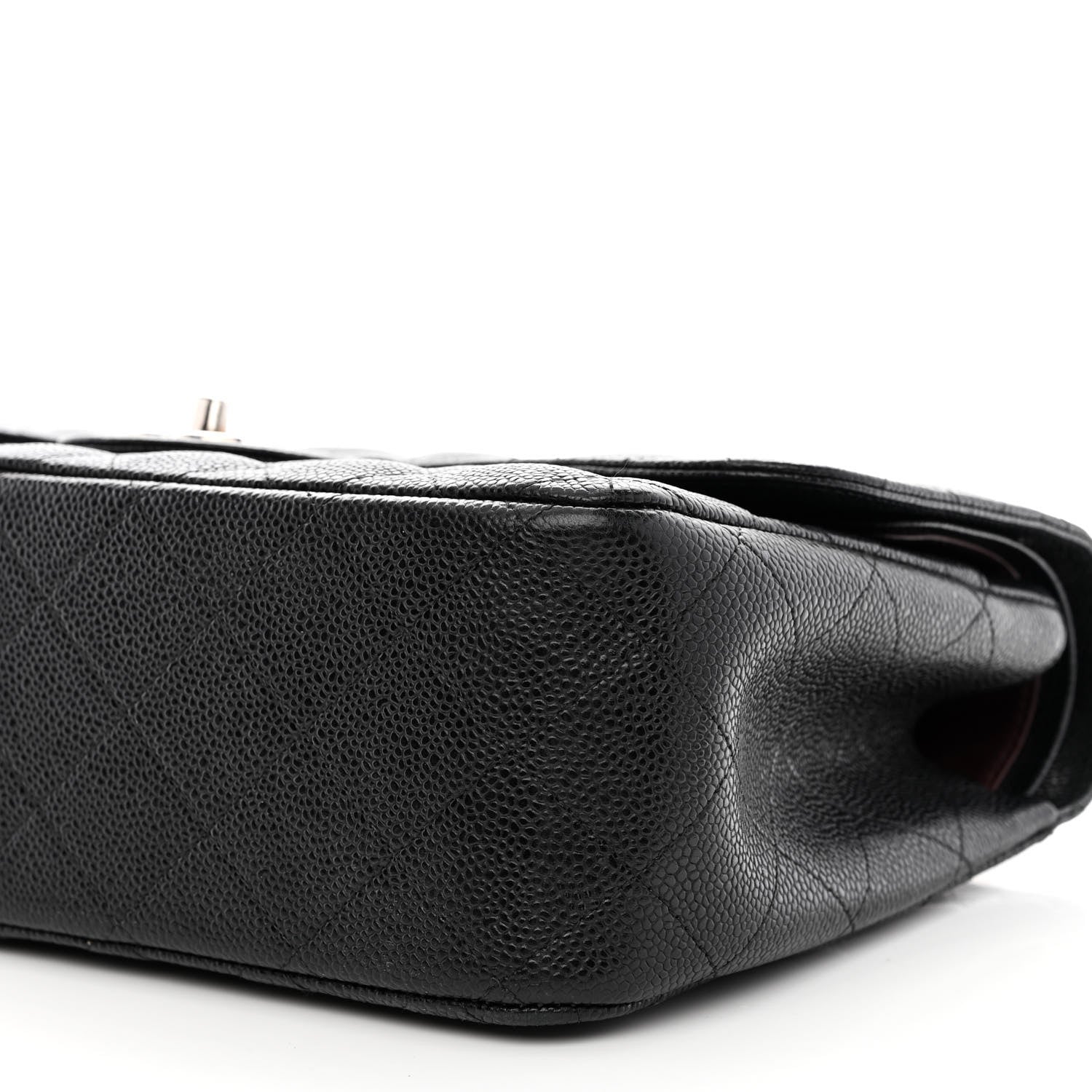 Chanel Caviar Quilted Jumbo Double Flap Black 11 of 11
