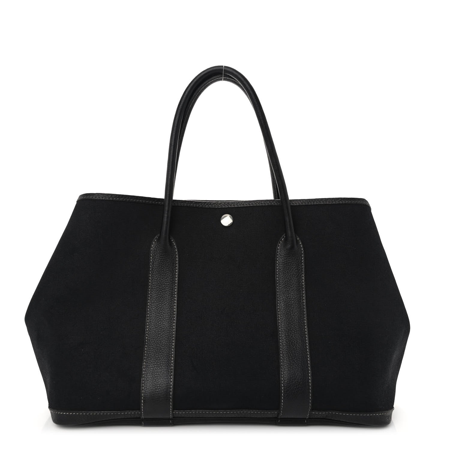 Hermes Toile Negonda Garden Party Tote 36 MM Black 1 of 11