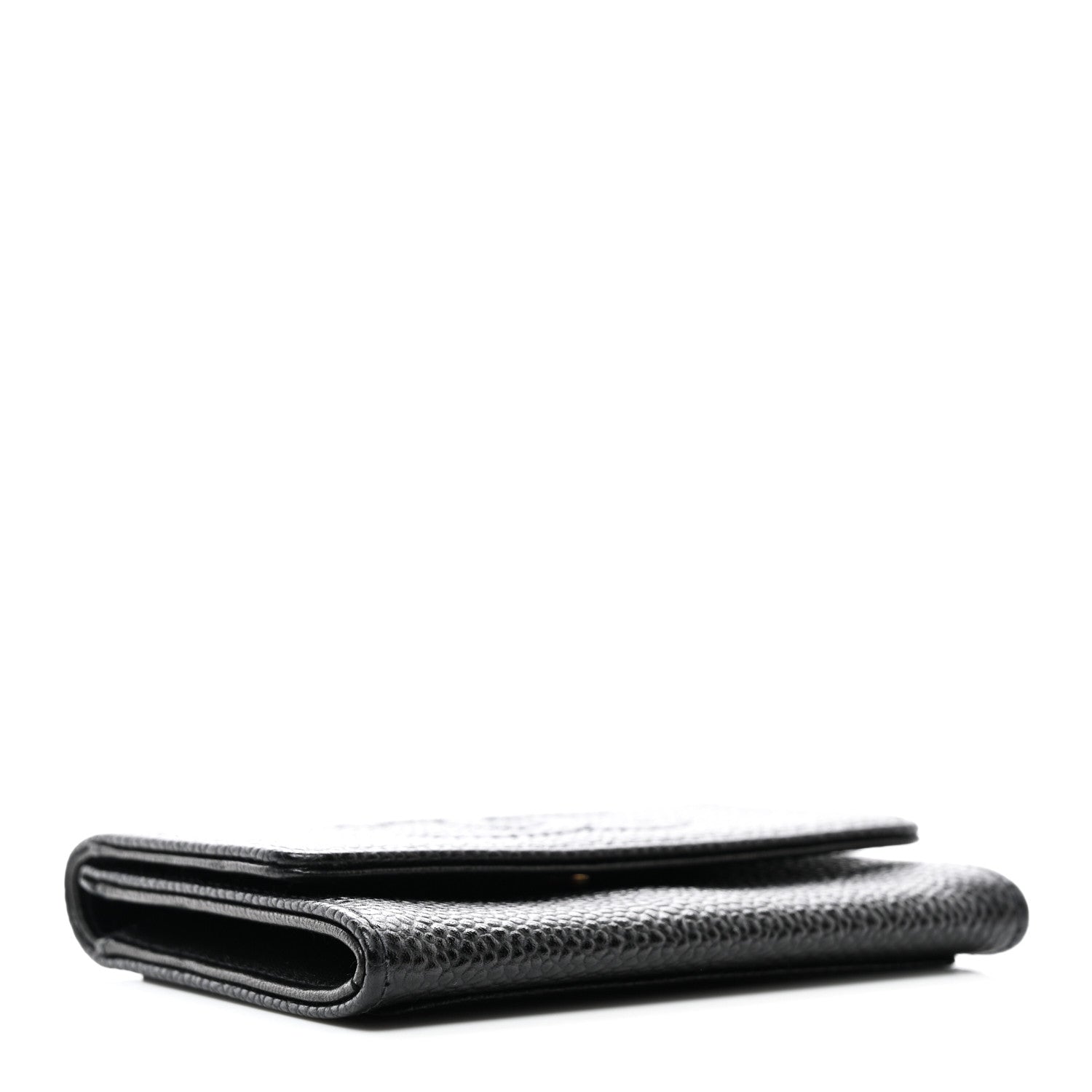 Chanel Caviar Timeless CC Flap Card Holder Black 4 of 8