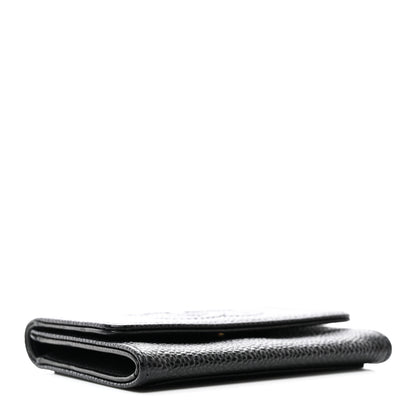 Chanel Caviar Timeless CC Flap Card Holder Black 4 of 8