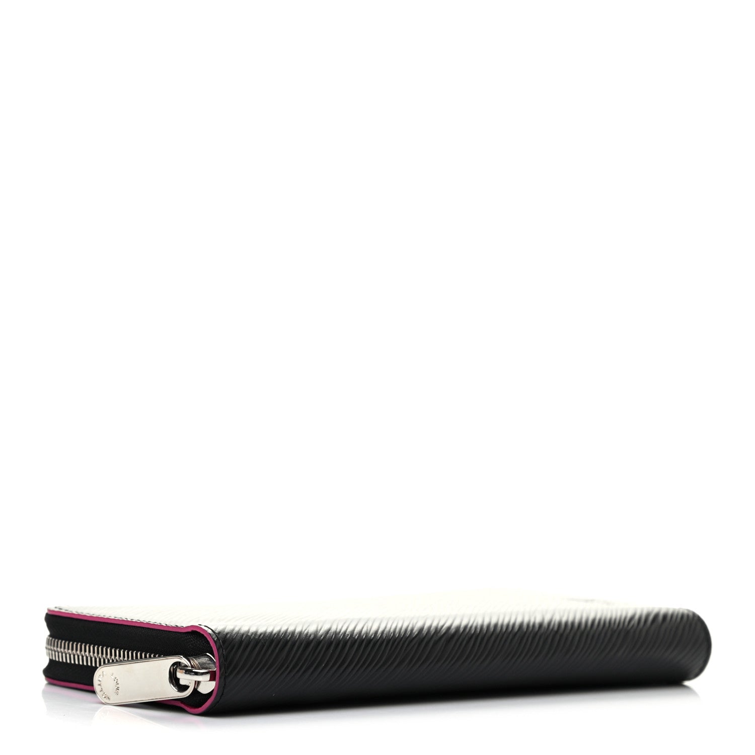 Louis Vuitton Epi Zippy Wallet Black Hot Pink 4 of 7