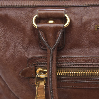 Prada Cervo Shopping Satchel Bruciato 20 of 20