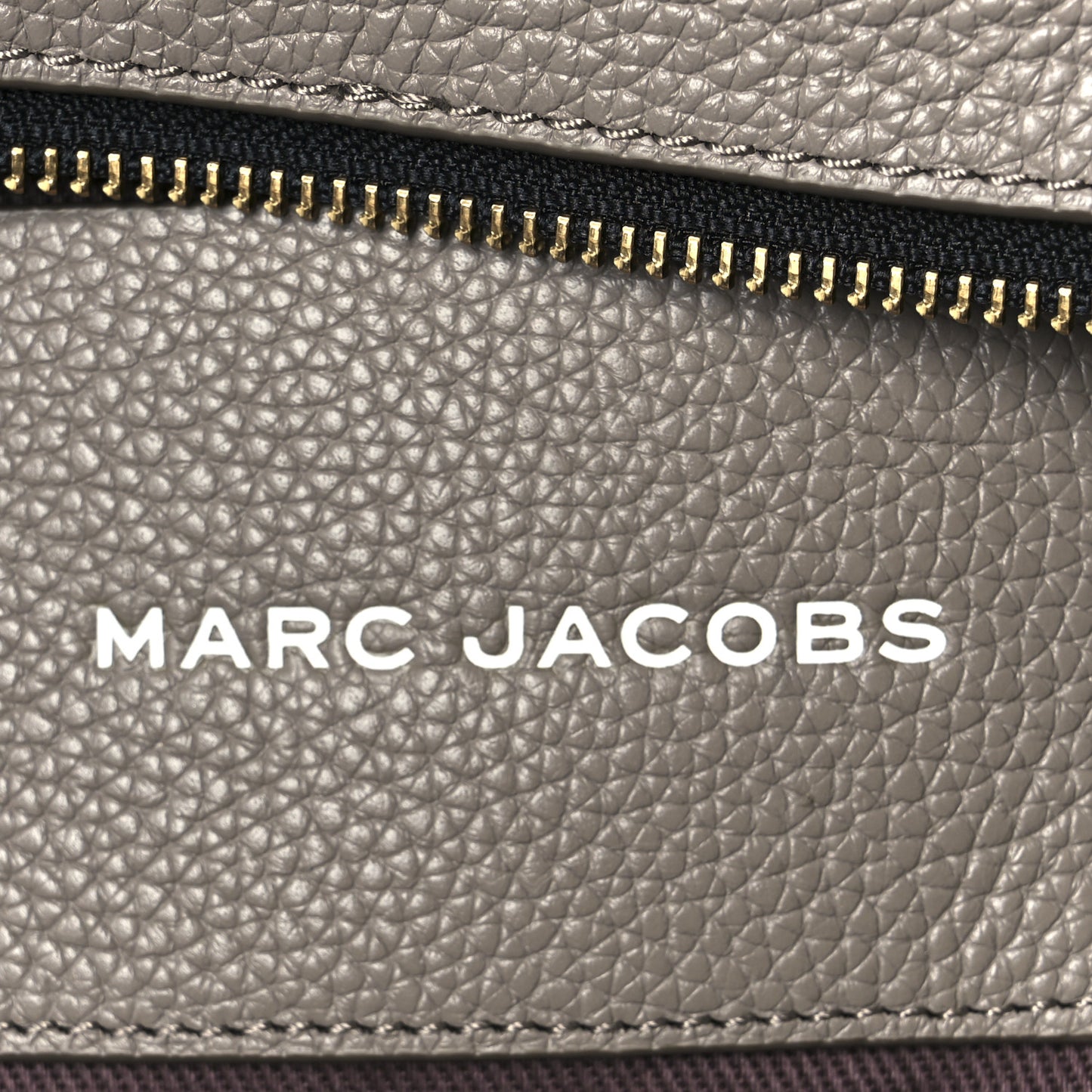 Grained Calfskin Small The Tote Bag Cement