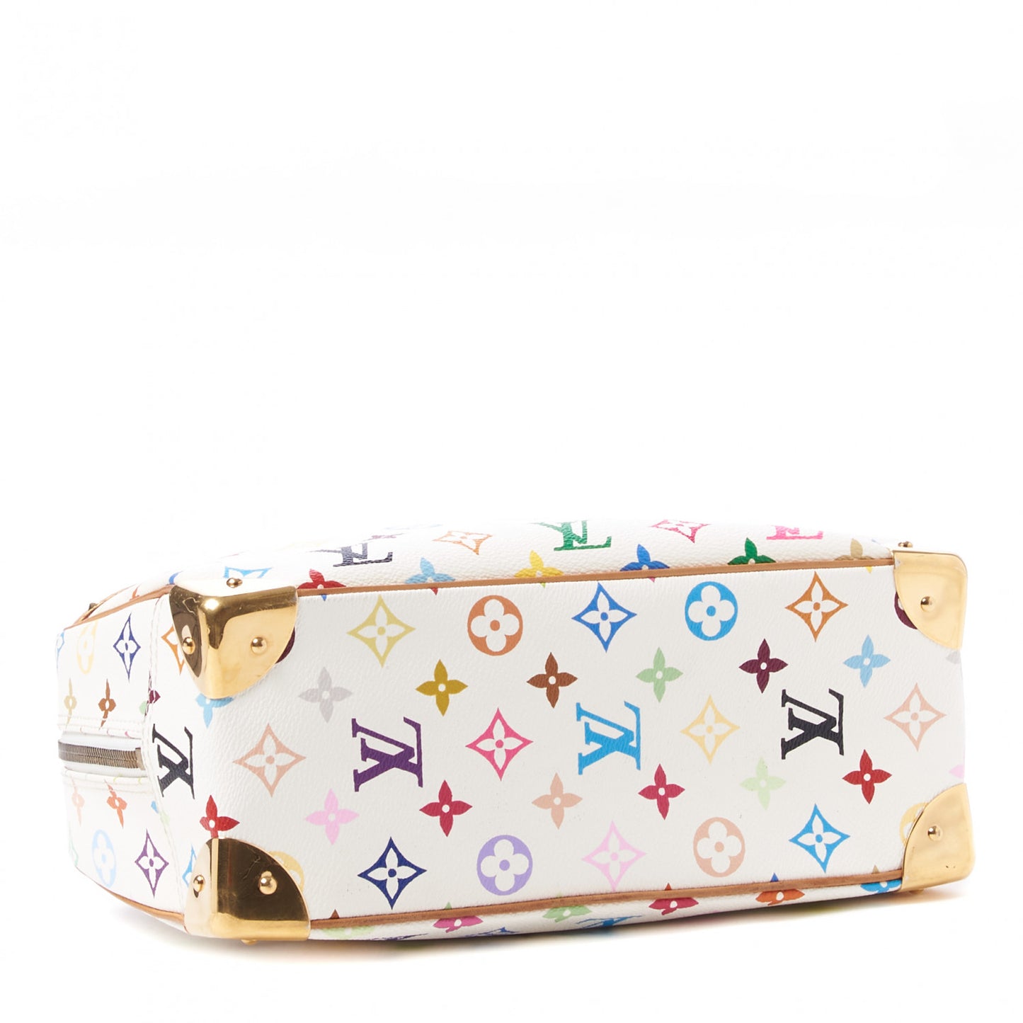 Monogram Multicolor Trouville White