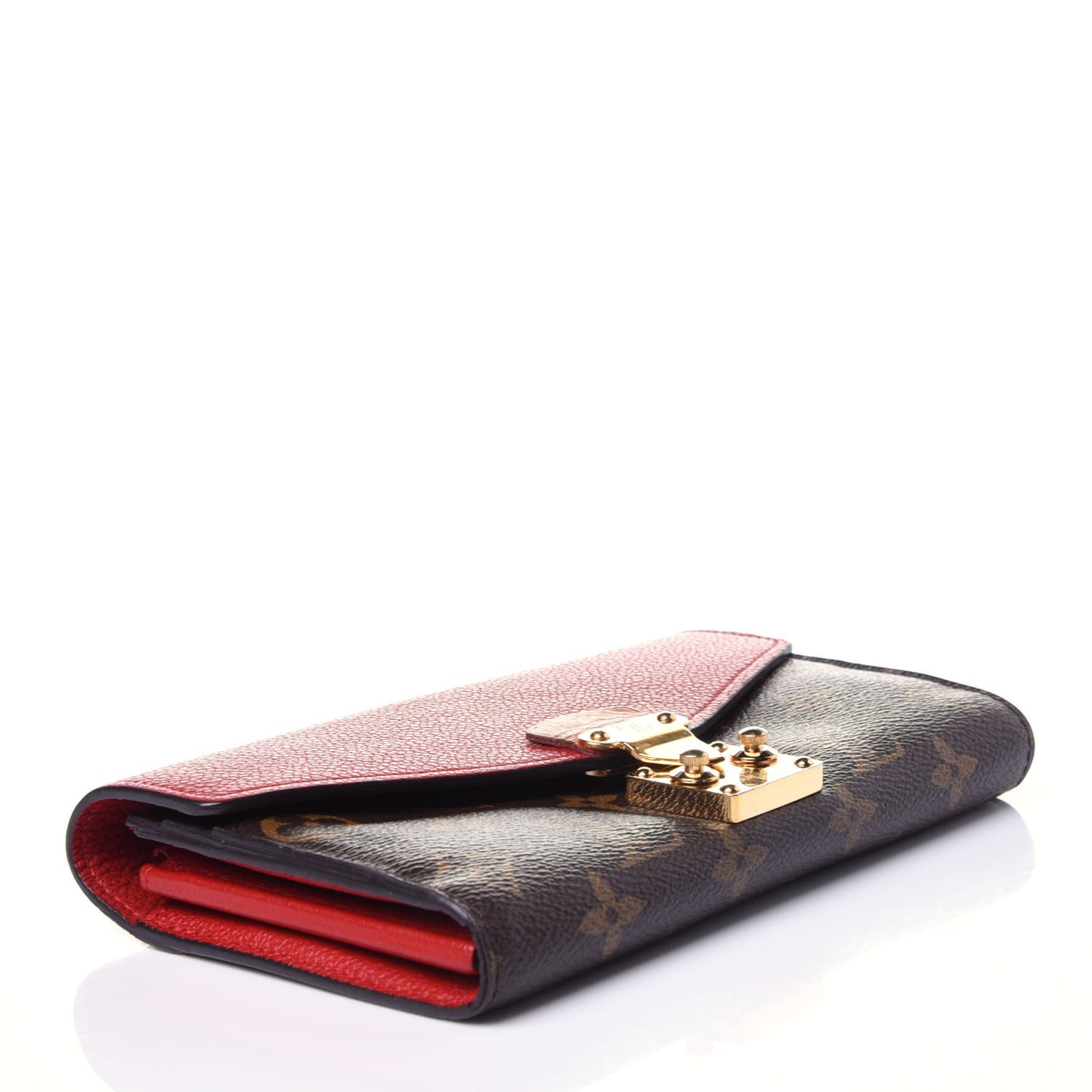 Monogram Pallas Wallet Cherry