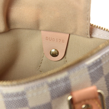 Louis Vuitton Damier Azur Speedy Bandouliere 25 7 of 10