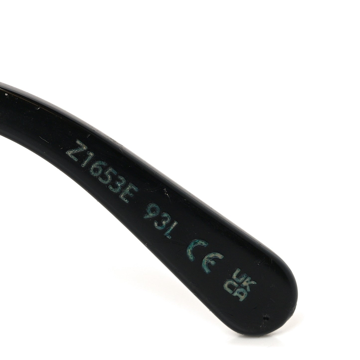 Acetate LV Moon Rectangle Sunglasses Z1653E Black