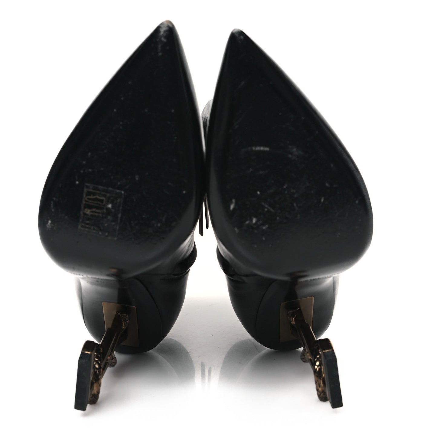 Calfskin Opyum Ankle Boot 38 Black
