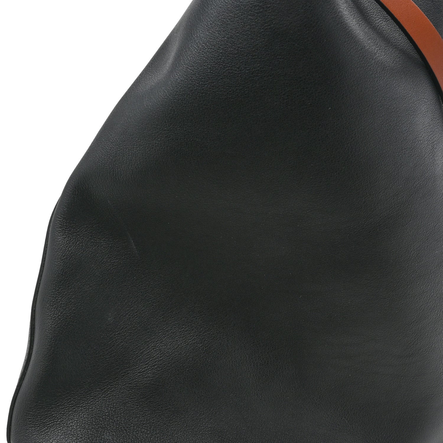 Burberry Calfskin Grommet Hobo Black 10 of 15