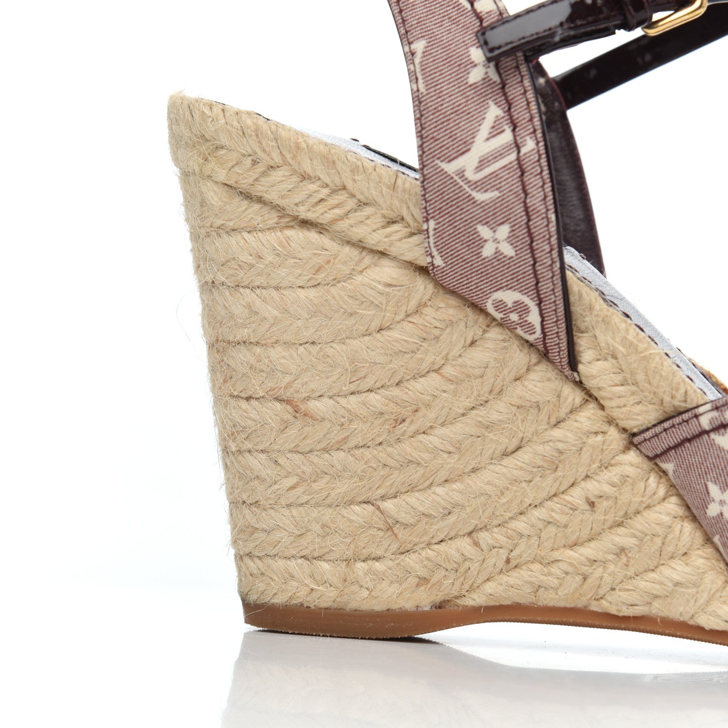 Louis Vuitton Monogram Idylle Majorca Espadrille Wedge Sandals 40 Sepia 13 of 22