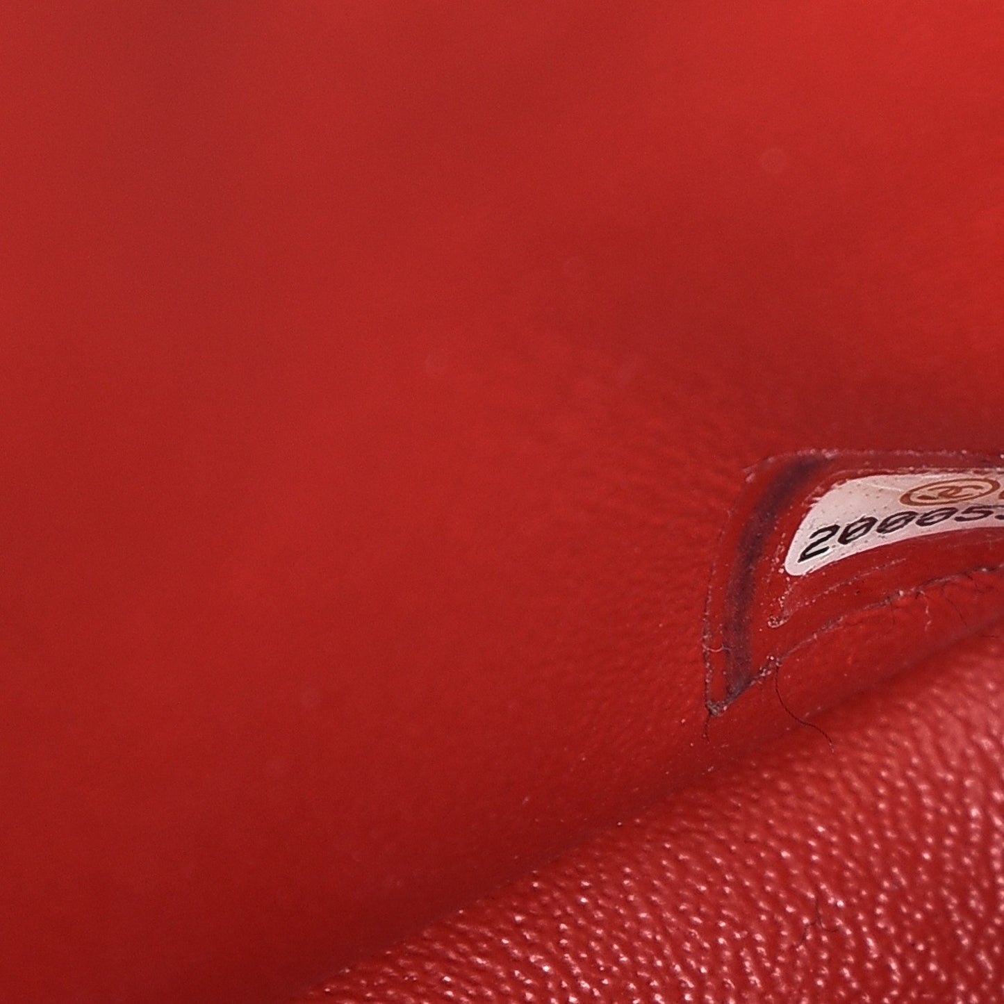 Lambskin Quilted Mini Square Flap Red