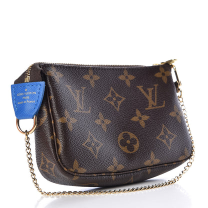 Louis Vuitton Monogram 2019 Christmas Animation Mini Venice Pochette Accessories Blue 3 of 8