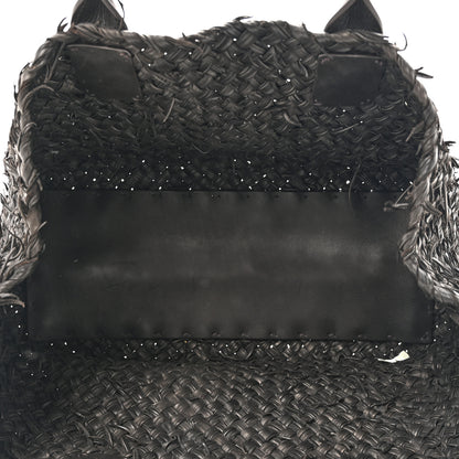 Bottega Veneta Chevre Intrecciato Fringe Netted Medium Cabat Tote 6 of 12