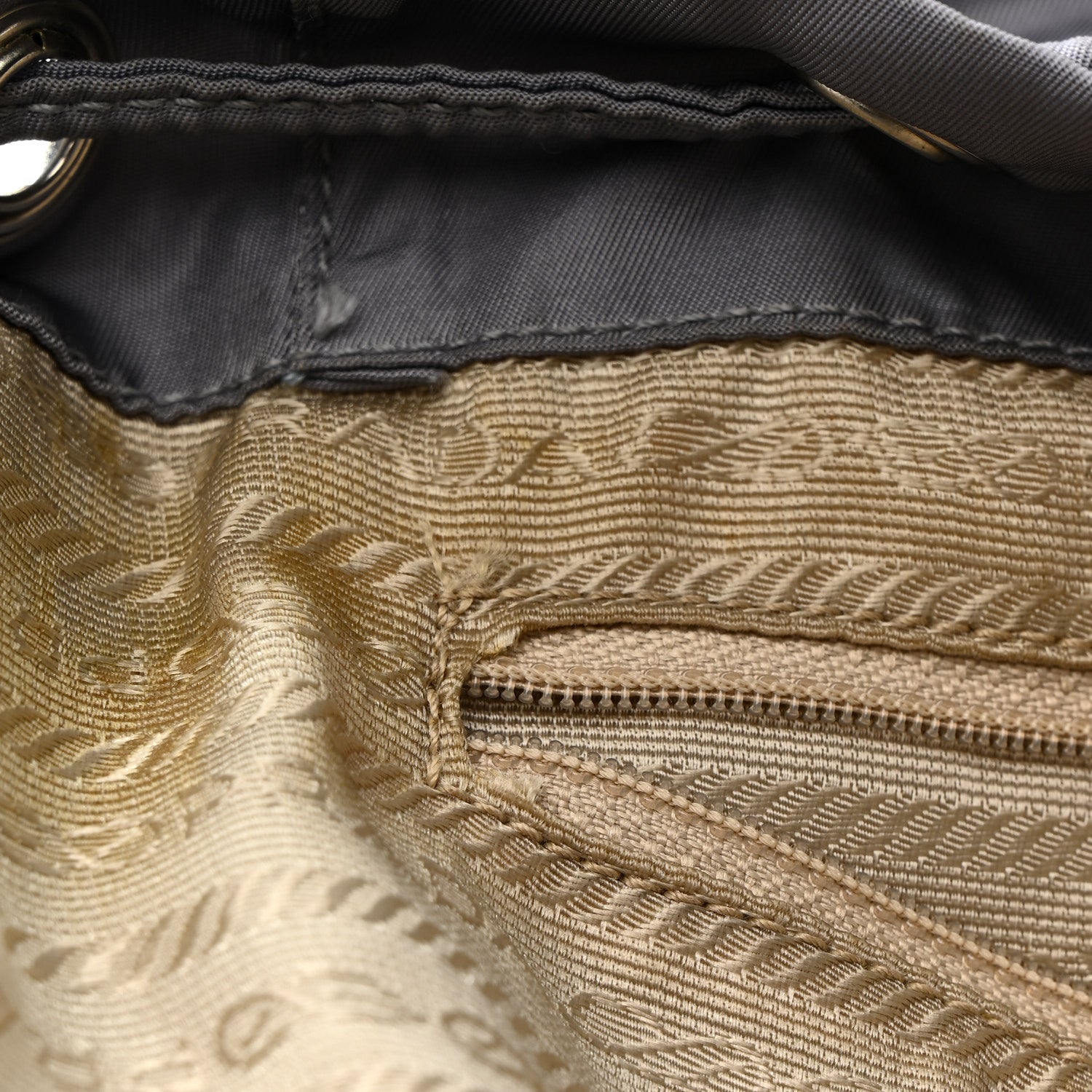 Prada Nylon Vela Backpack Ardesia 13 of 21