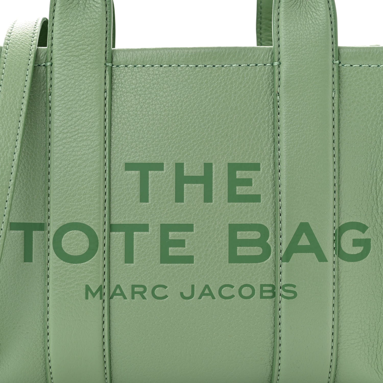 Marc Jacobs Grained Calfskin Small The Tote Bag Aspen Green 8 of 12