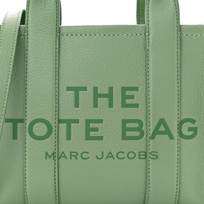 Marc Jacobs Grained Calfskin Small The Tote Bag Aspen Green 8 of 12