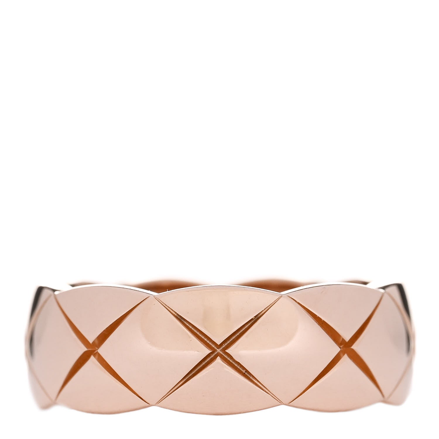 Chanel 18K Beige Gold Small Coco Crush Ring 51 5.75 1 of 6