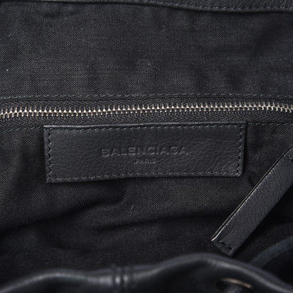 Balenciaga Agneau Classic Hardware Traveler Backpack Black 7 of 10