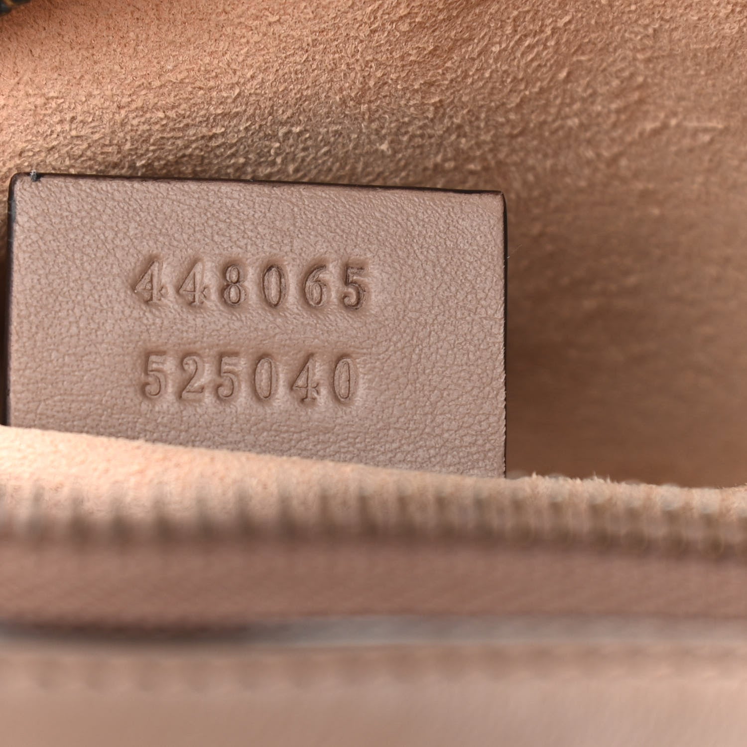 Gucci Calfskin Matelasse Mini GG Marmont Chain Shoulder Bag Porcelain Rose 7 of 15