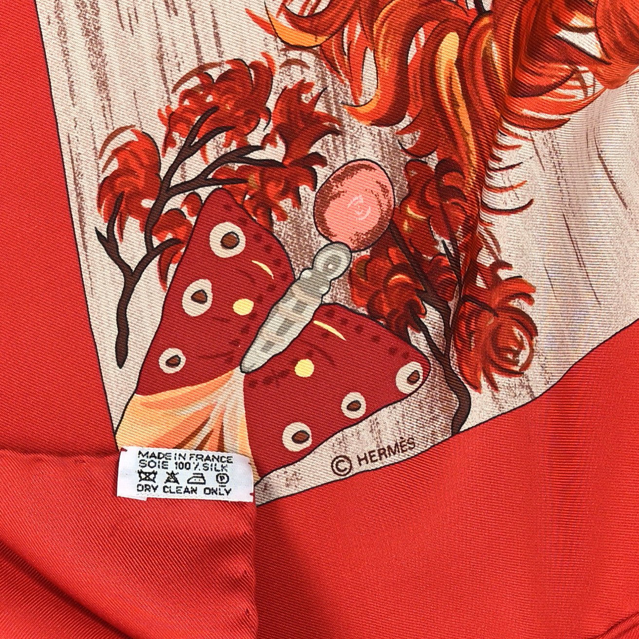 Hermes Silk Kuggor Tree Scarf 90 1829804 – FASHIONPHILE