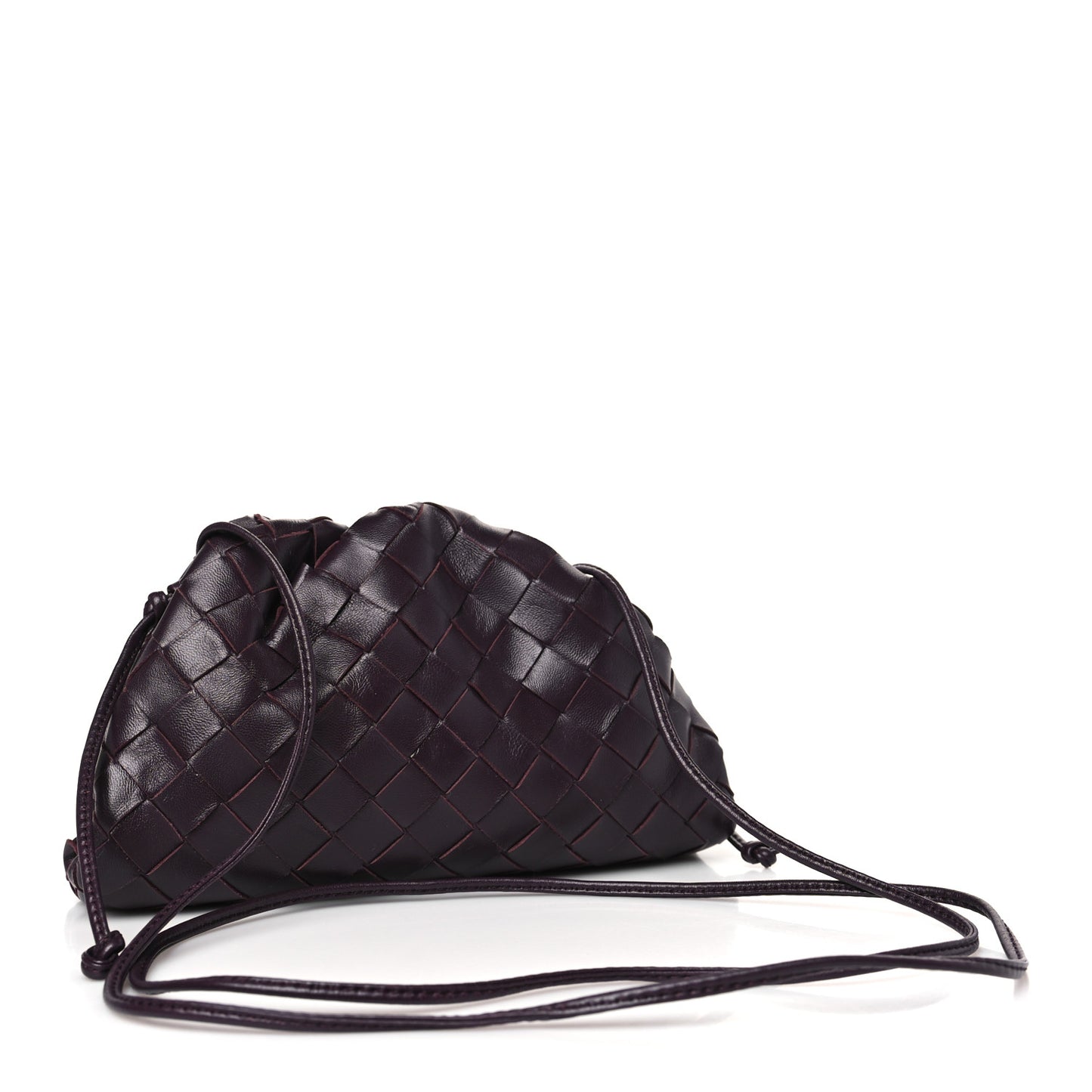 Nappa Intrecciato The Mini Pouch Grape