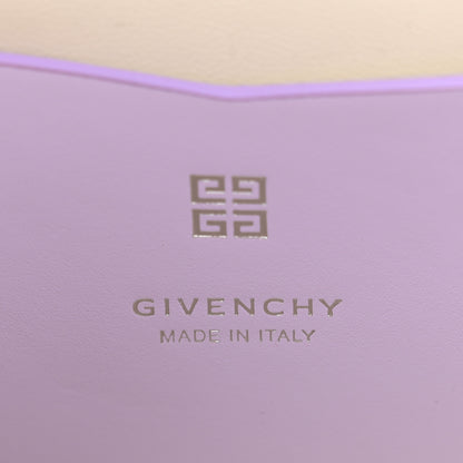 Givenchy Box Calfskin Small Gradient Effect 4G Cube Chain Crossbody Bag Mauve 6 of 10