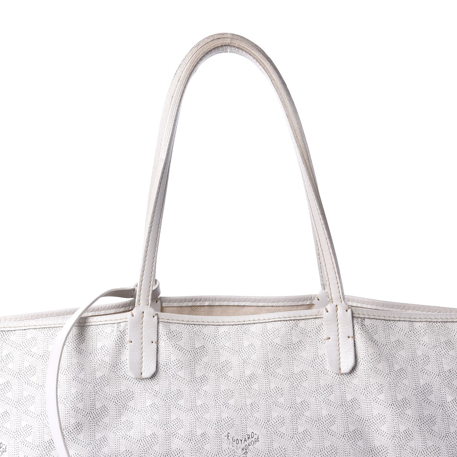 Goyard Goyardine Saint Louis PM White 11 of 11