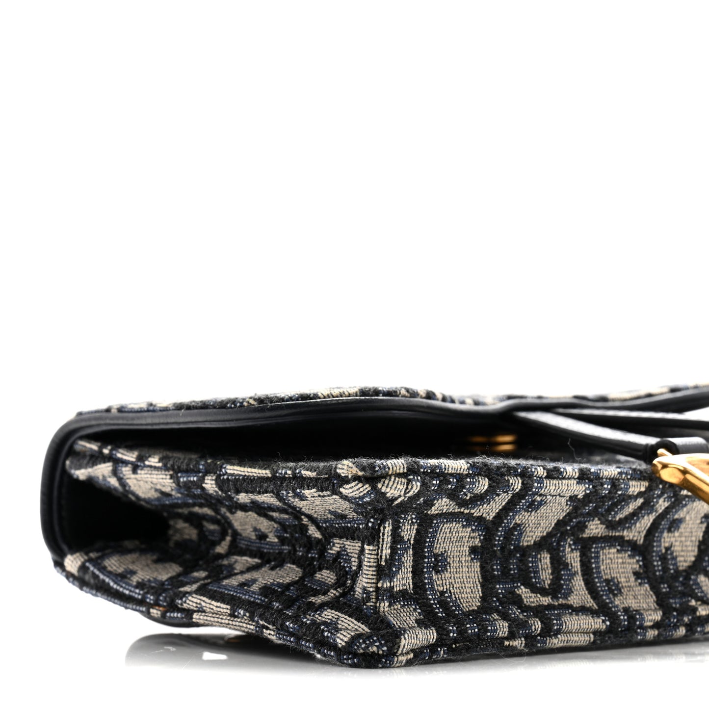 Oblique Saddle Belt Bag Blue