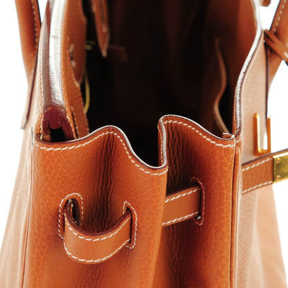 Hermes Taurillon Clemence Birkin 35 Gold 9 of 24