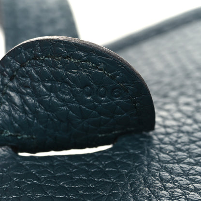 Hermes Taurillon Clemence Evelyne III PM Vert Cypress 6 of 8