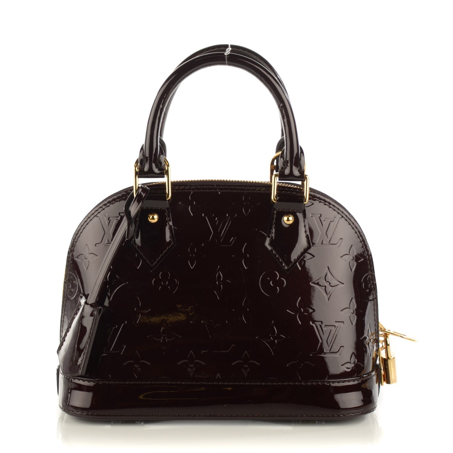Louis Vuitton Vernis Alma BB Amarante 1 of 8