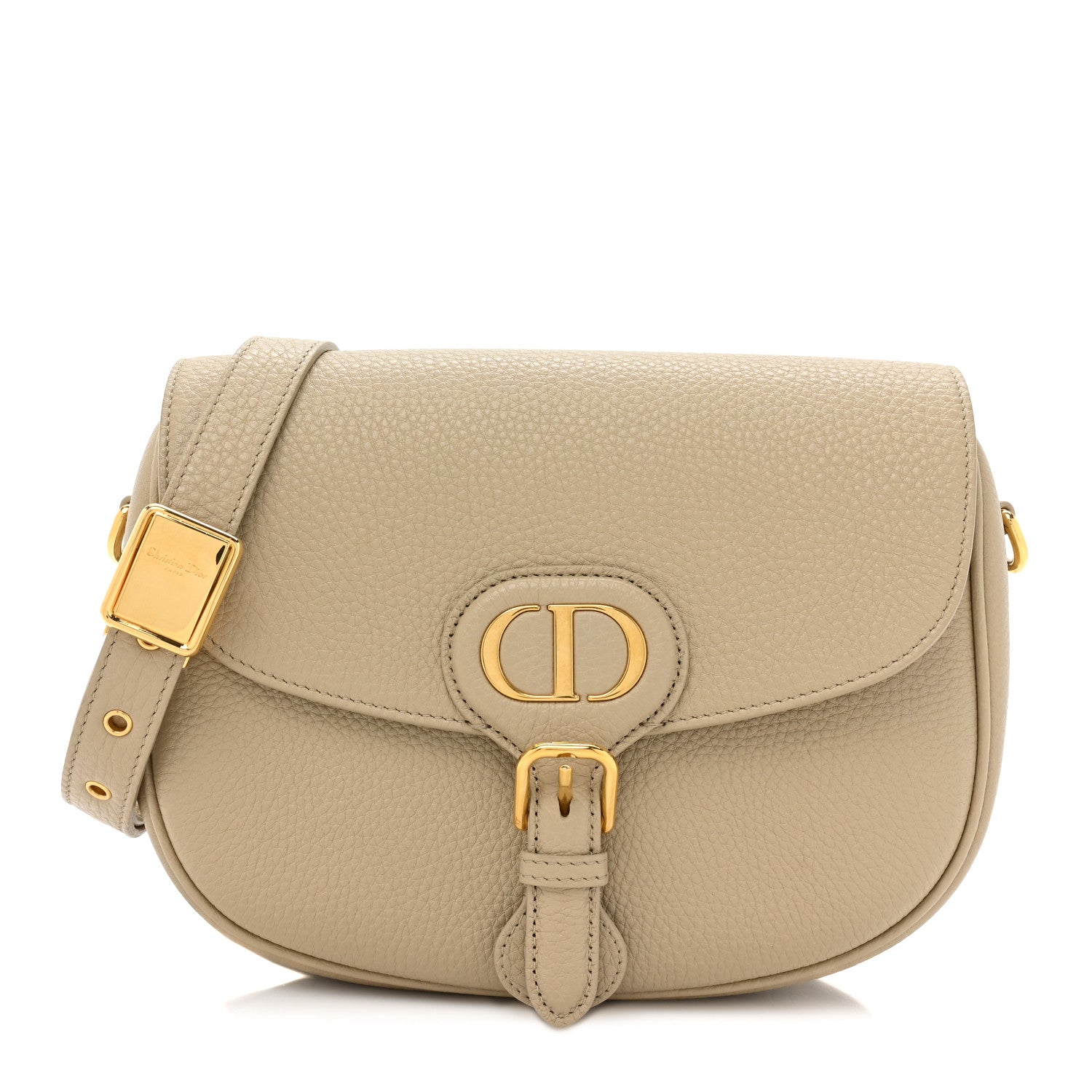 Christian Dior Grained Calfskin Medium Bobby Flap Beige 1 of 11