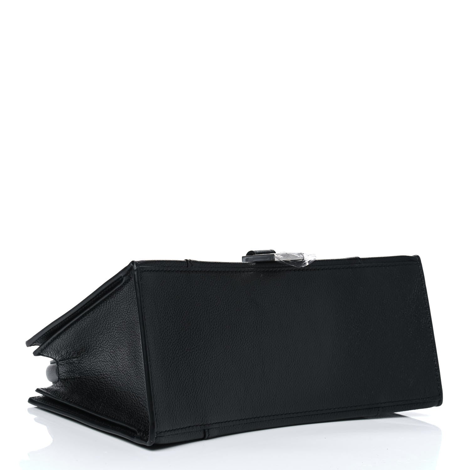 Balenciaga Grained Calfskin XS Hourglass East West Tote Black 3 of 5