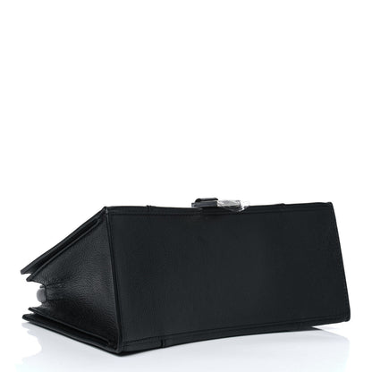 Balenciaga Grained Calfskin XS Hourglass East West Tote Black 3 of 5