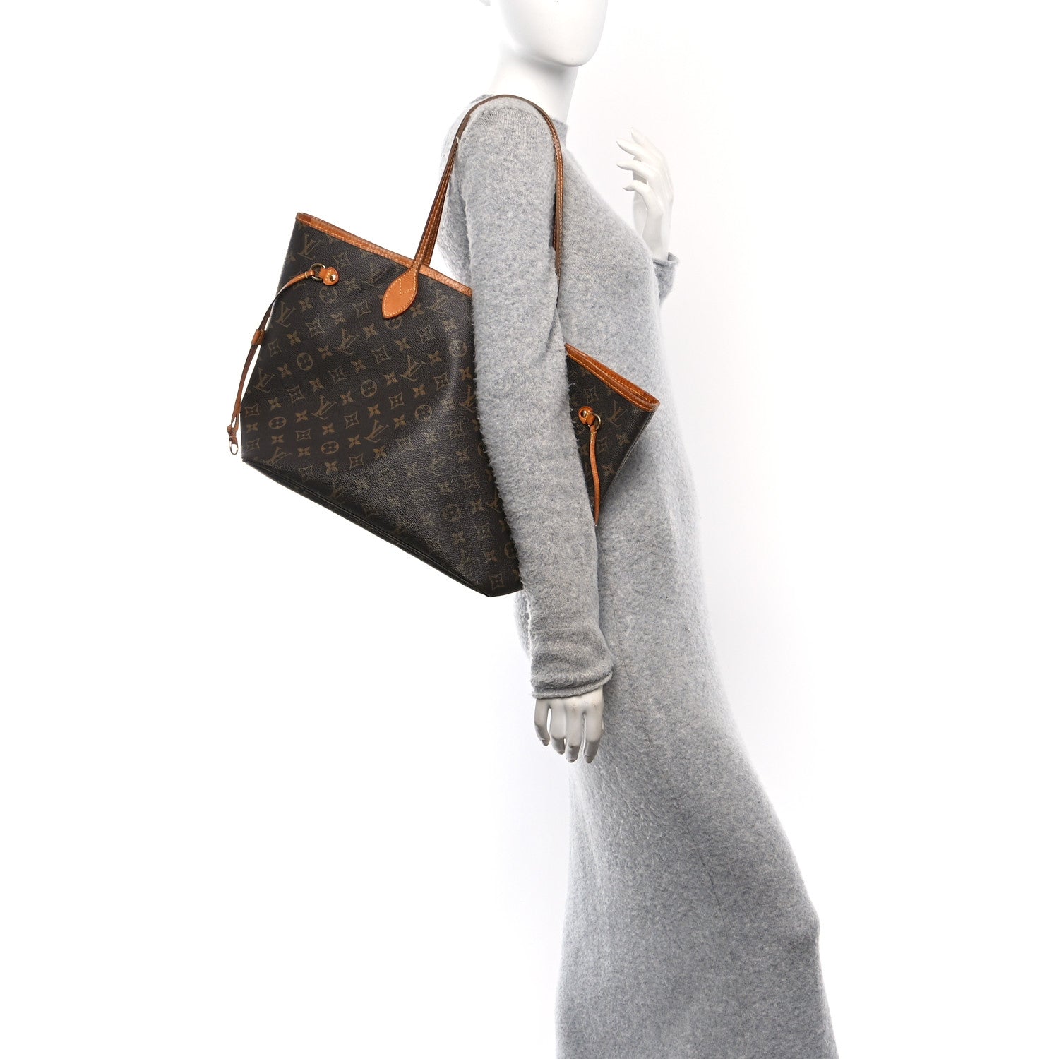 Louis Vuitton Monogram Neverfull MM 2 of 12