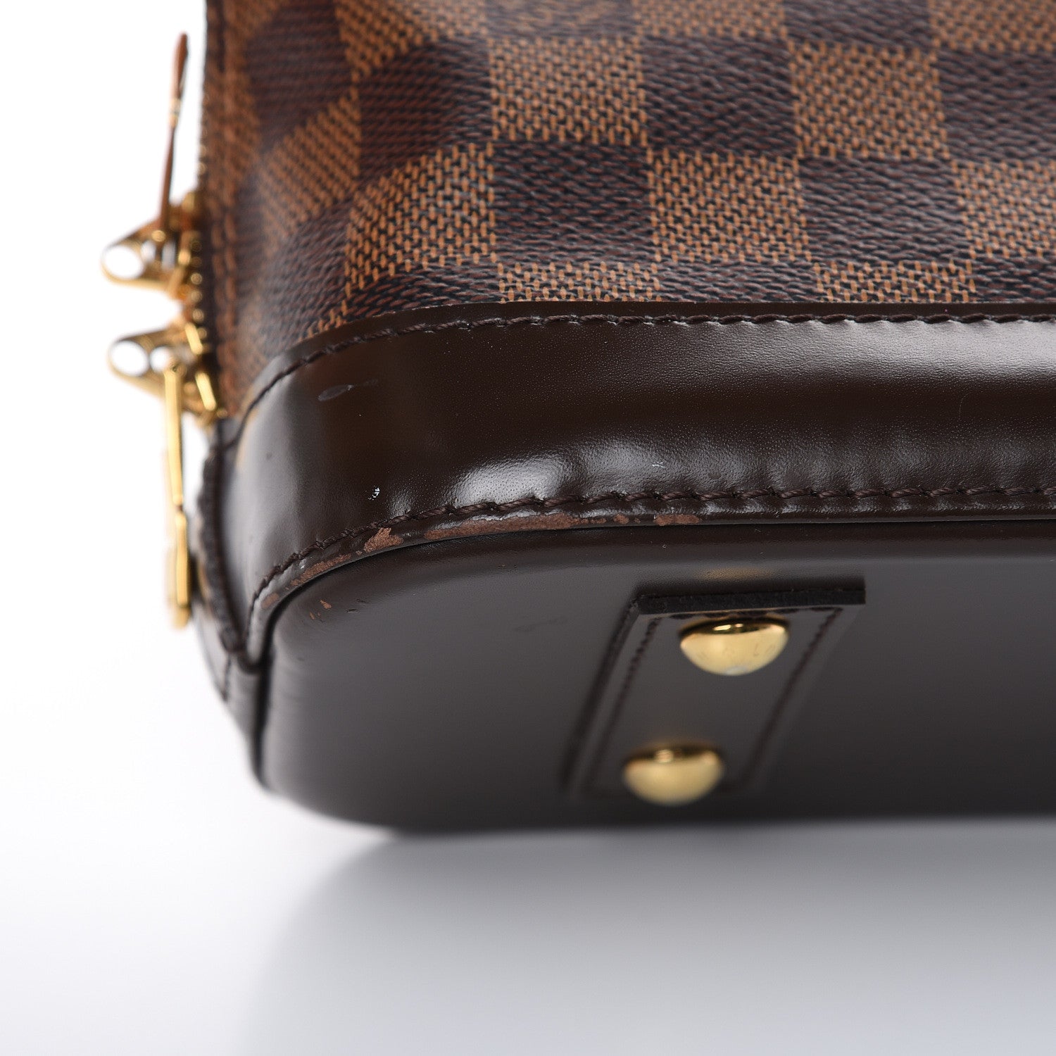 Louis Vuitton Damier Ebene Alma BB 11 of 13