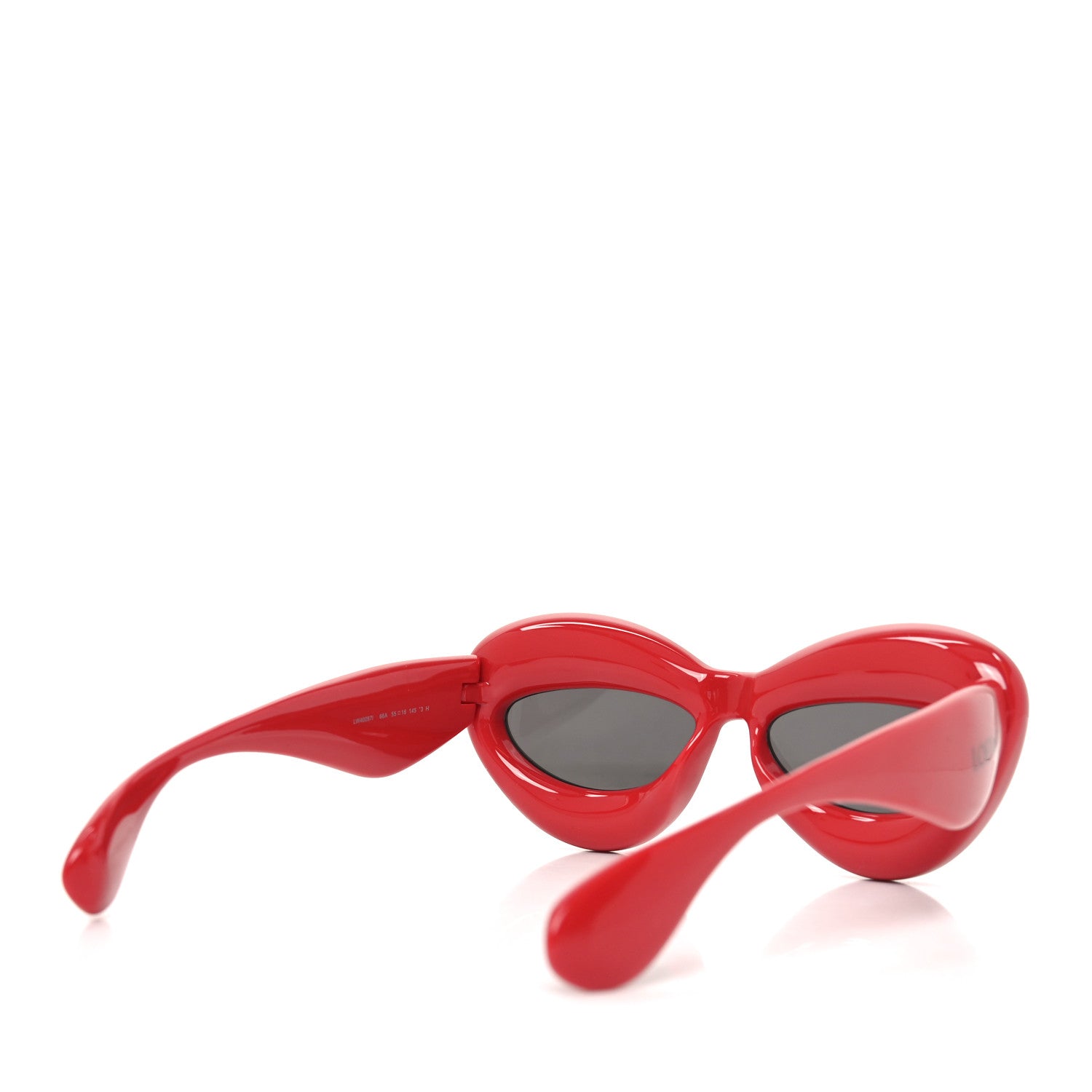Loewe Acetate Inflated Cat-Eye Sunglasses LW40097I Red 7 of 14