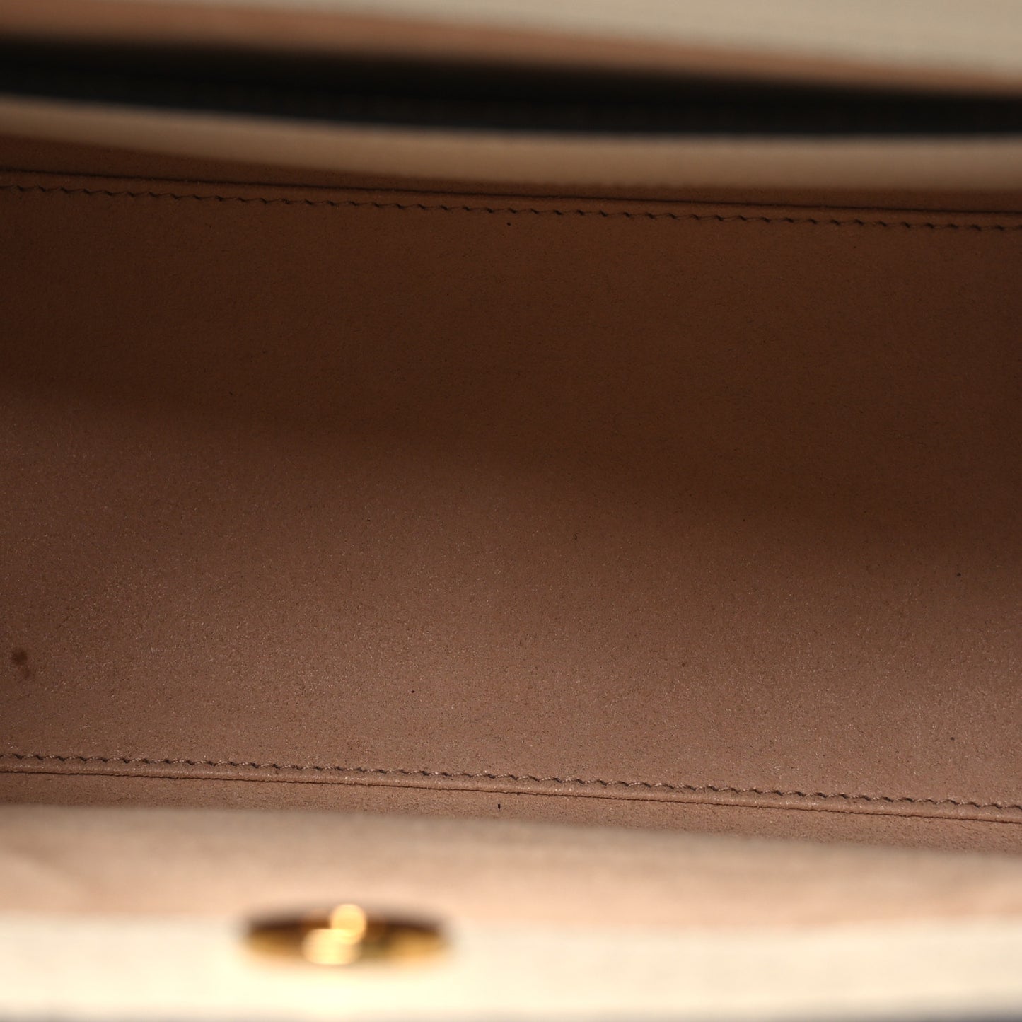 Textured Dollar Calfskin Web Small Diana Tote Bag Mystic White