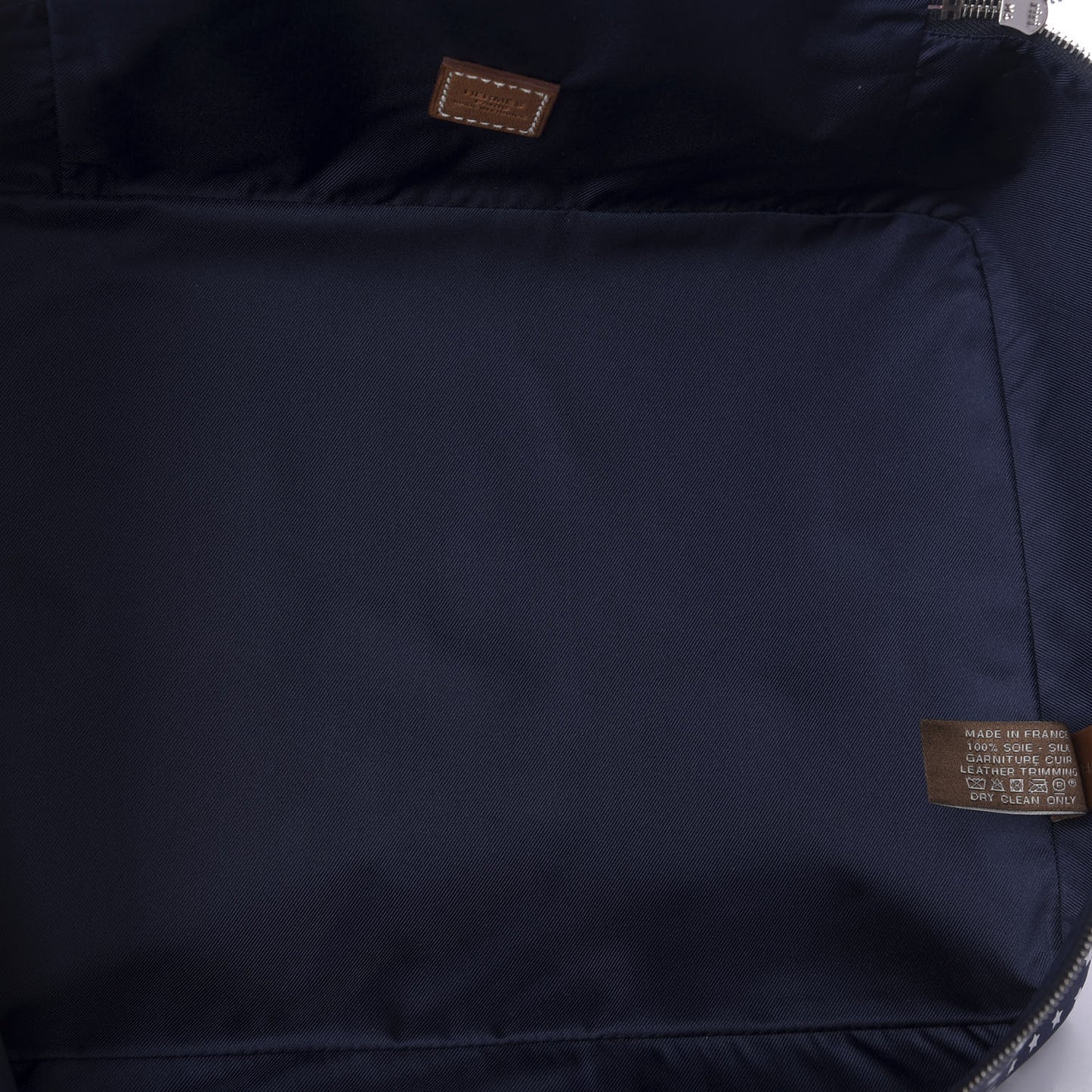 Silk Eperon d'Or Bandana Travelsilk PM Cube Bordeaux Bleu Marine